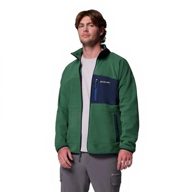 Columbia Fleece with Zipper Fast Trek™ Overlay