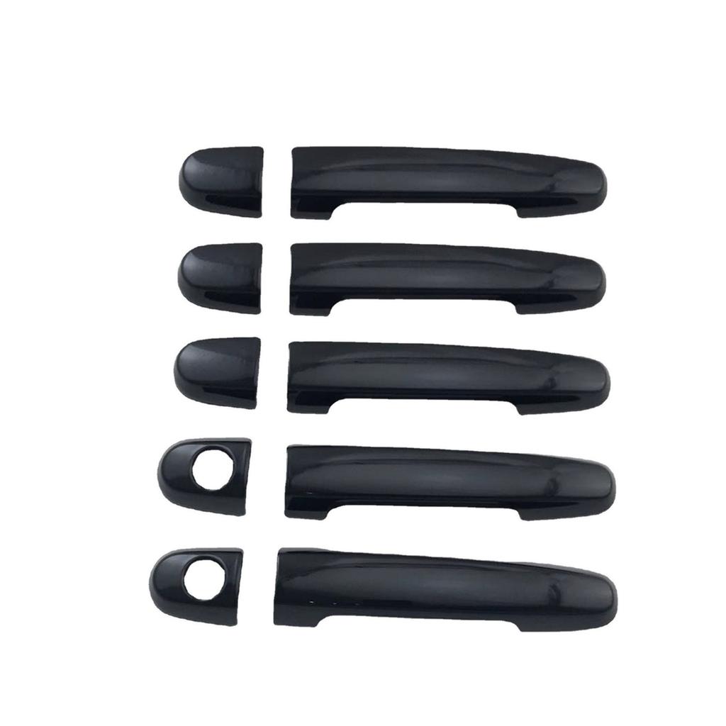 Glossy Black Door Handle Cover Trim for Toyota RAV4 2001 2013 4 or 5