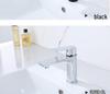 Brushed Stainless Steel Single Cold Water Washbasin Faucet for Flat or Countertop Basin 