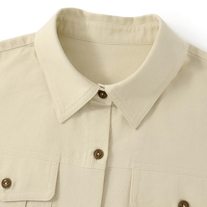 ELLE KIDS Retro Barn Style Double Pocket Work Shirt