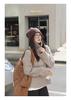 Women's Korean Style Half-Zip Stand Collar Pullover Sweater - Soft, Loose Fit for Autumn/Winter