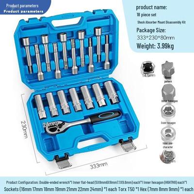 18-Piece Shock Absorber Service Tool Kit