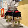 Schoolbag new creative puppy schoolbag go out to play lightweight cartoon backpack high value casual versatile shoulder backpack