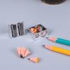 4/8/12pcs Manual Pencil Sharpener Metal DualHole Cosmetic Pencil Sharpener Anti-Break Lead Sharpener Homeschool Sharpeners