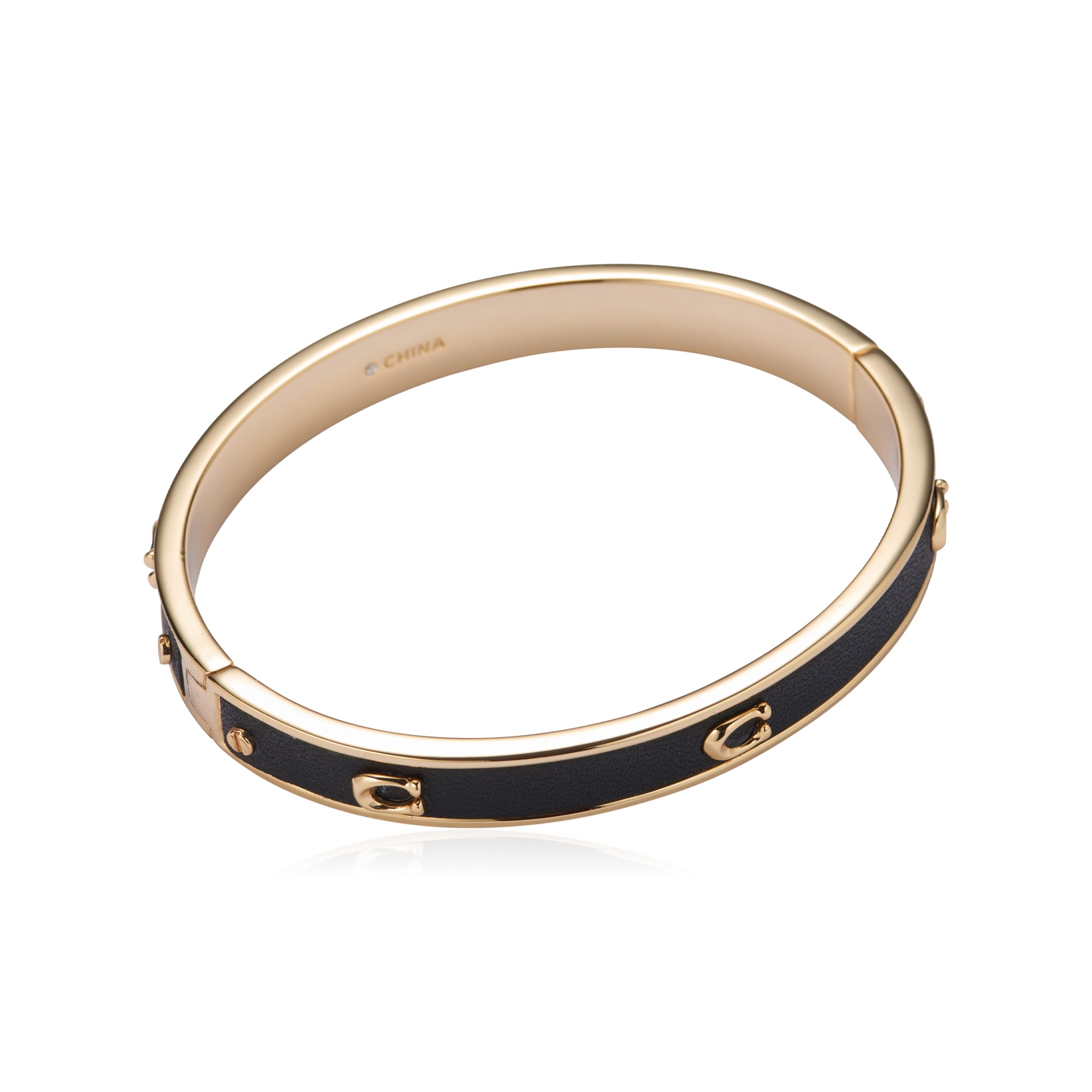 

Браслет из латуни 37448363GLD001 [Coach] [Продукт] чёрный