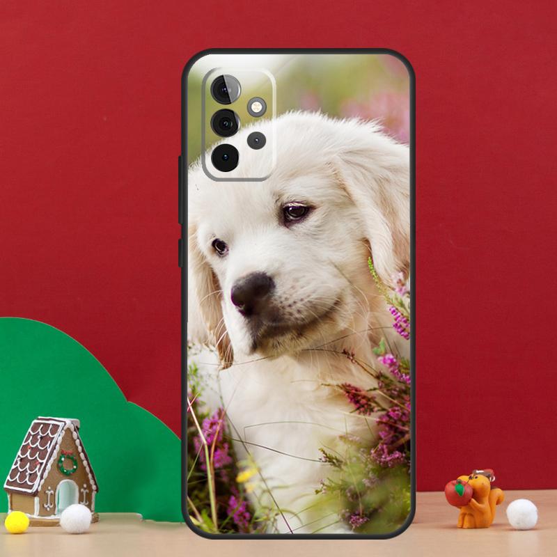Golden Retriever Dog Case For Samsung Galaxy A55 A52 A32 A12 A33 A06 A16 A26 A36 A56 A15 A53 A13 A34 A54 A14 A17