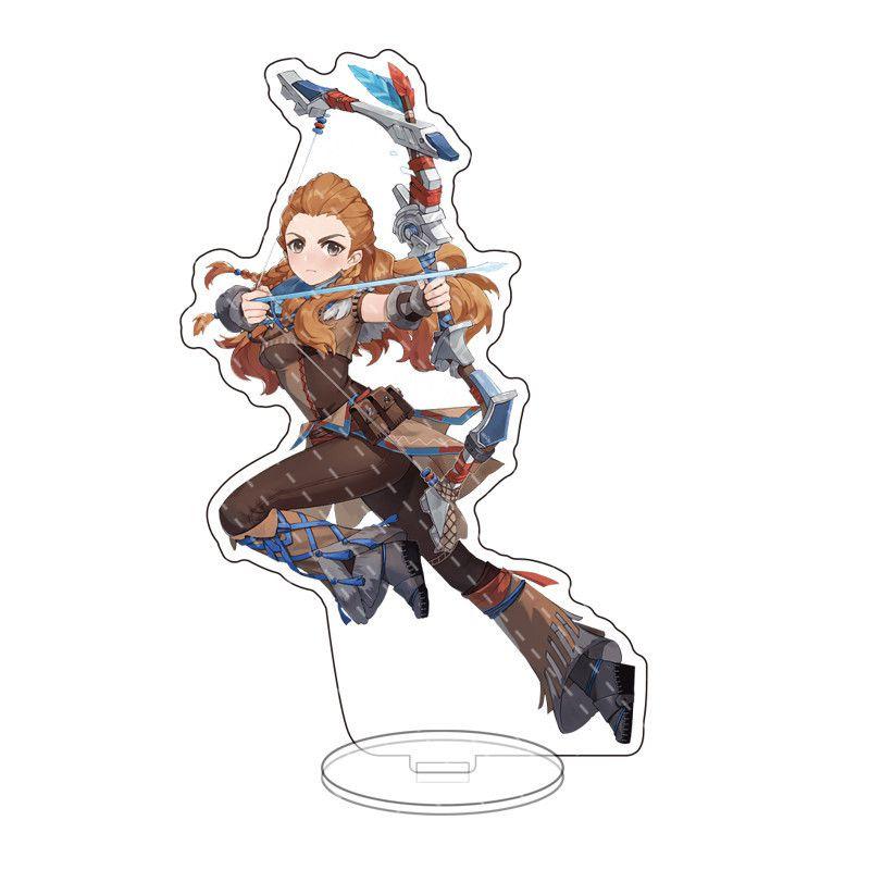 Genshin Impact Acrylic Stand Desktop Decor Featuring Kazuha Venti Klee Hutao Ganyu Paimon For Anime Fans