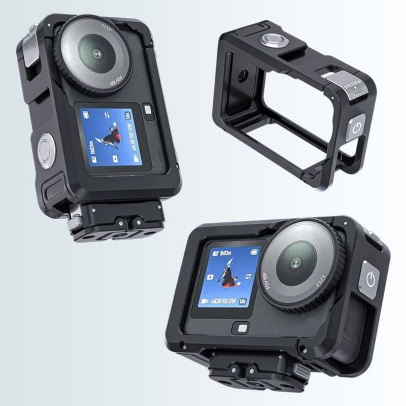 Camera Case Metal Rabbit Cage for Action6 Camera Mount Border Protective Expansion Frame Access