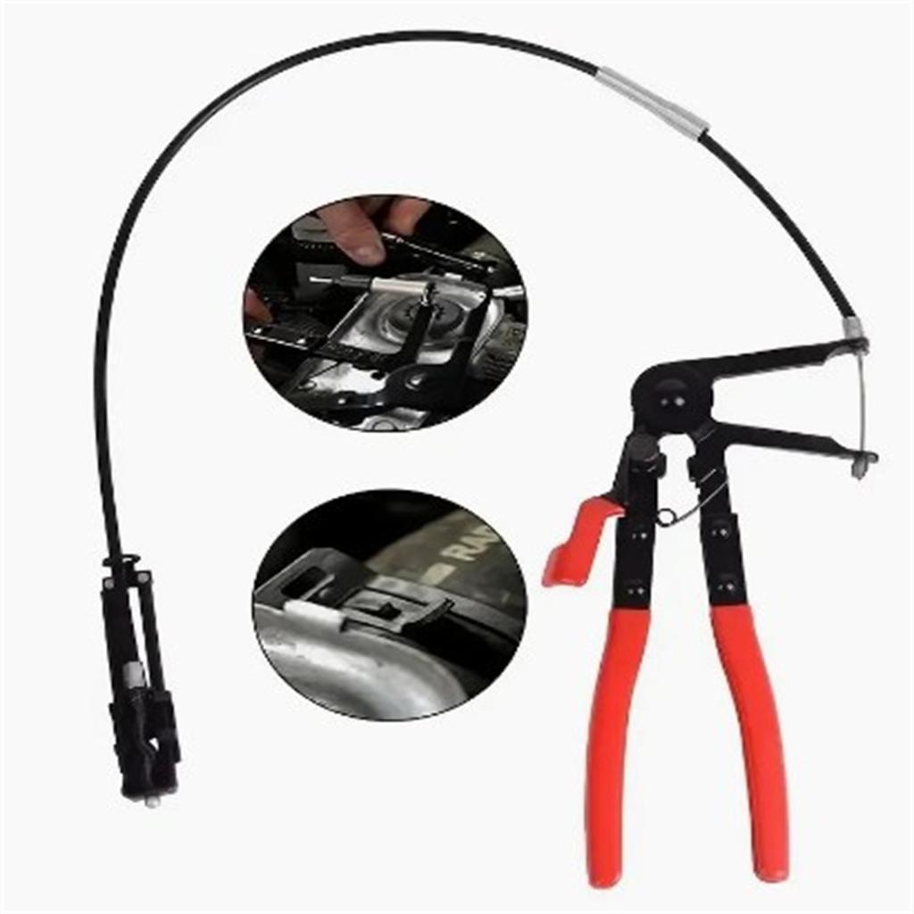 Hose Clamp Pliers Flexible Cable Type Swivel Pincer Clamps Repair Tools For Automotive Radiator Fuel Water