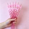 8pcs Shimmer Effect Glitter Spiral Straws Colorful Sparkle Sparkle Straws  Themed Events