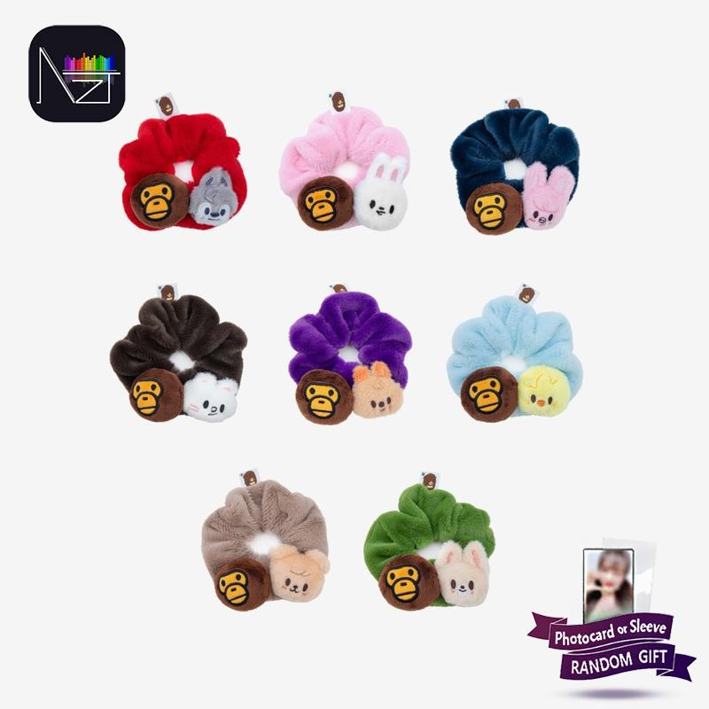 [PRE ORDER] STRAY KIDS × BAPE – SCRUNCHIES (8 Types)