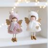 Cute Christmas Top Hat Antlers Girl Pendant Xmas Tree Hanging Decorations  Home Christmas Decor