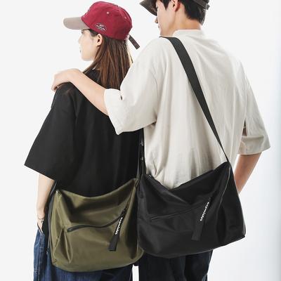 School Bag, Japanese Versatile Shoulder Bag, Lazy Wind Drooping Messenger Bag, Literary Class Bag, Messenger Bag, Casual and Simple Travel Bag