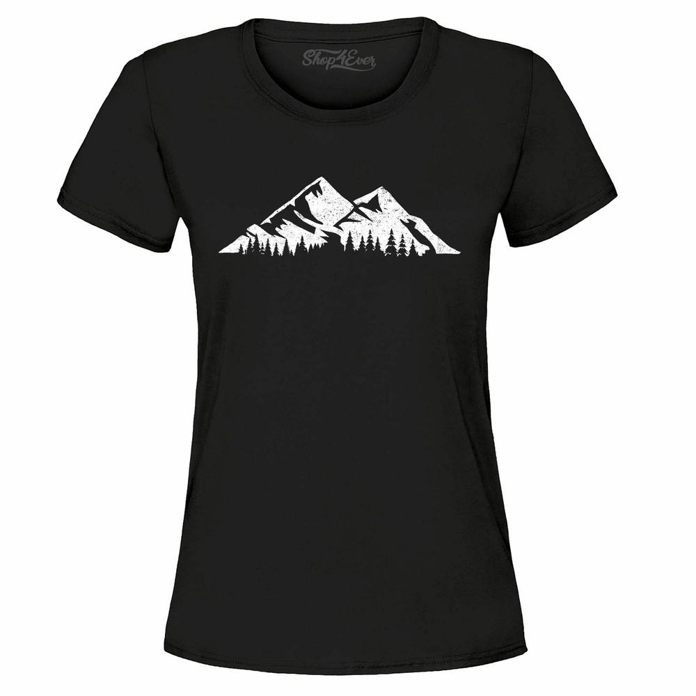 Mountains Scenery Nature Wildlife Women's T-Shirt Nature Shirts