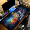 Fc Porto Large Gaming Table Cushion Non-slip Laptop Tablet Big Mousepad XXL Mat Mini PC Playmat With Lock edge