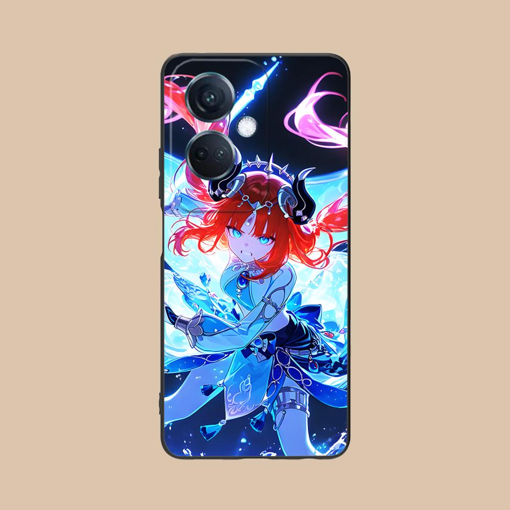 

Игровой чехол GI Nilou Матовый ТПУ для мобильного телефона OPPO Reno 14 13 12 11 10 9 8 7 6 5 F T Pro 5G Цветной печатный чехол OPPO Reno5 5G