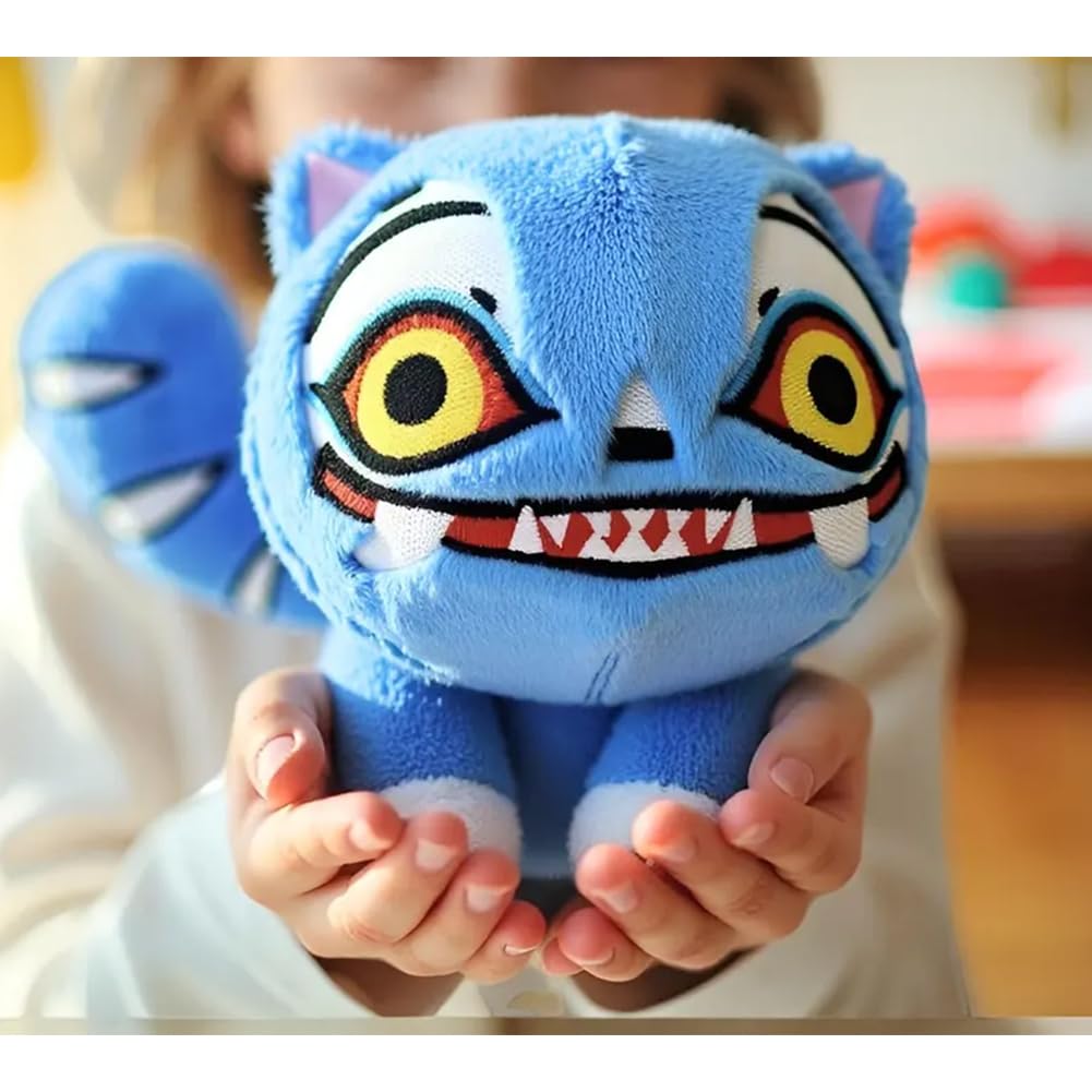 Demon Hunters Plush K-Pop Girls Doll Character Cute Room Decoration Gift for Kids and Adults, Birthday, Halloween, Christmas (Tora-A)