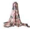 Long Scarf 100% Silk Scarf Long Medium Long Vacation Shawl Women