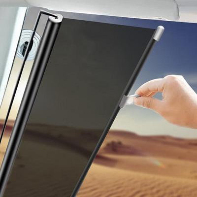 Retractable Sun Shade Truck Front Window Roller Blinds Front/Rear Shutter Auto Interior Accessories Car Anti UV Sun Visor