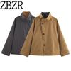 Za New Fall Women's Clothing 2025 Fashion Style Fashion Design Lapel Straight-leg Double-Sided Trench Coat 7522269