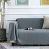 Simple and Suitable for All Seasons, Herringbone Grid, Lazy Sofa Towel, Outdoor Camping Blanket, Sofa Mat, Tablecloth