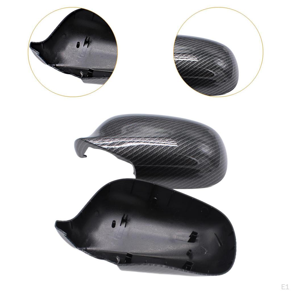 Wing Mirror Cover Housings, Directly Replace 12797722 12797723 Left Right, Easy Installation High