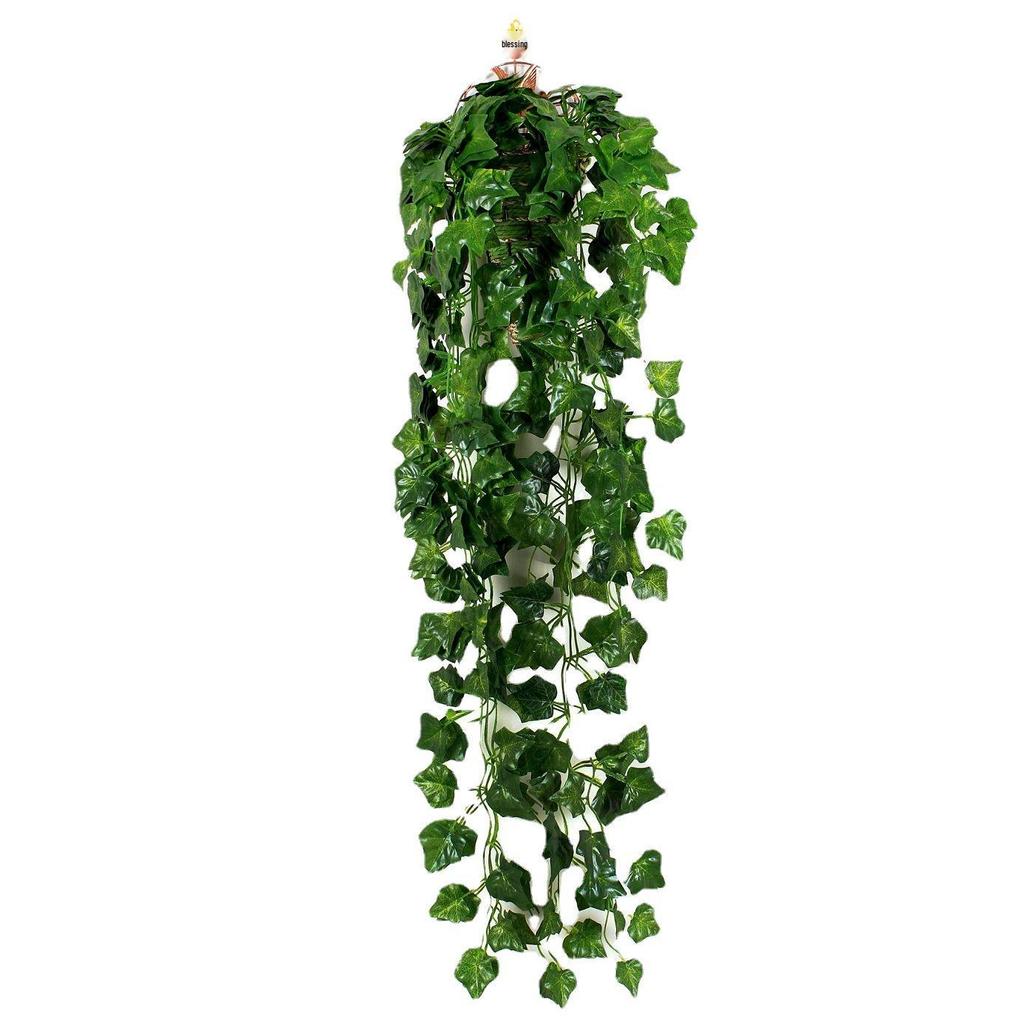 Artificial Pothos Vines: Wall Hanging Green Plants for Living Room Decor