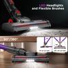 Cordless Vacuum Cleaner, 38000PA/450W 50min 2500mah for Home Pet Hair Carpet Wood Floor