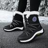 High Quality Winter Women Boots Warm Snow Boots Plush Lace-up Non Slip Comfortable Ankle Boots Outdoor Waterproof Hiking Boots