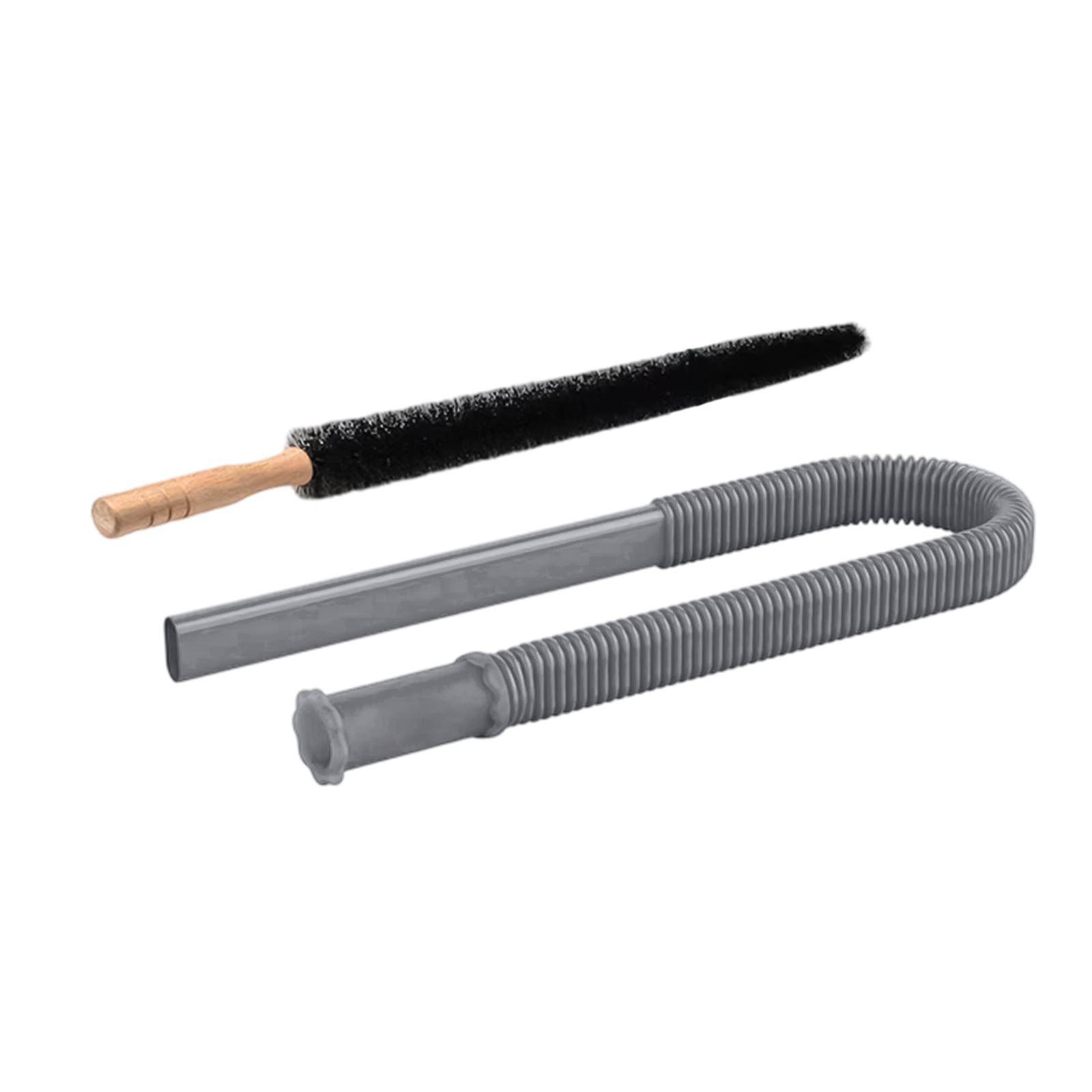 

Dryer Vent Cleaner Kit Universal Dryer Lint Vacuum Attachment Flexible dryer vent cleaner kit Quickly Lint Remover сірий колір