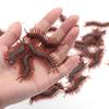 10 Pieces Prank Fake Roaches Look Real Plastic Trick Joke Toys Scary Insects Realistic Bugs Gifts Novelty Cockroach
