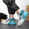 Andningsbara Höga Sportskor för Män, Trendiga och Mångsidiga, med Ökad Höjd för Casual Löpning