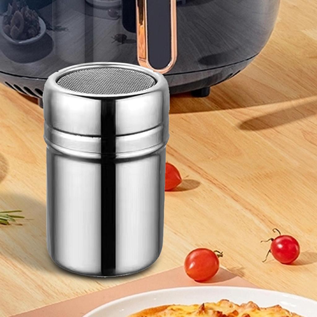 S/M/L Kitchen Filter Cooking Tool Stainless Steel Chocolate Shaker Cocoa Flour Coffee Sifter Steel Kit Coffee Powder Dispenser