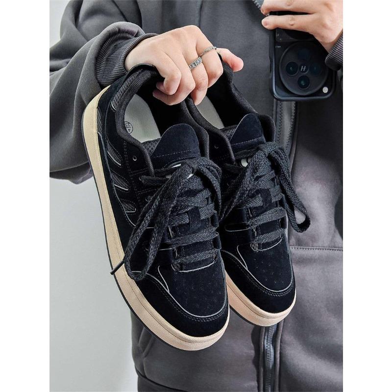 Men's Shoes Trendy Shoes 2 Board Shoes Men's Versatile Niche Angola Red Board Shoes Men