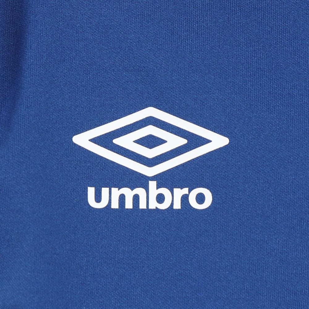Umbro THE THIRD para Juniors y MCNV 140 Top de Calentamiento, Cortavientos, Absorbe el Sudor, Elástico, Media Cremallera, Niños,