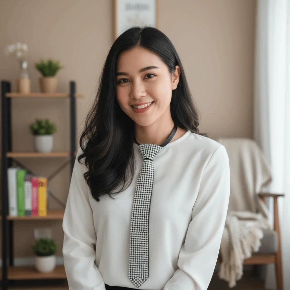 Choker Full Rhinestone Tie Locomotive Style Pre-tied Tie Y2K Punk Style Long Necktie  Students