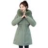 Medium and Long Pie Overcomes Women's Winter New Versatile Warm Cotton-padded Clothing Fashion and Thin Cotton-padded Jacket Women's Jacket