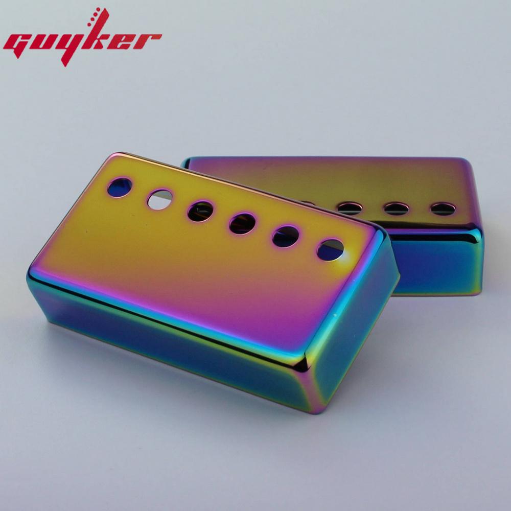 1 Set Humbucker Gitarren Pickup Abdeckungen Cupronickel Material Für Lp Gitarrenteile 50 52Mm