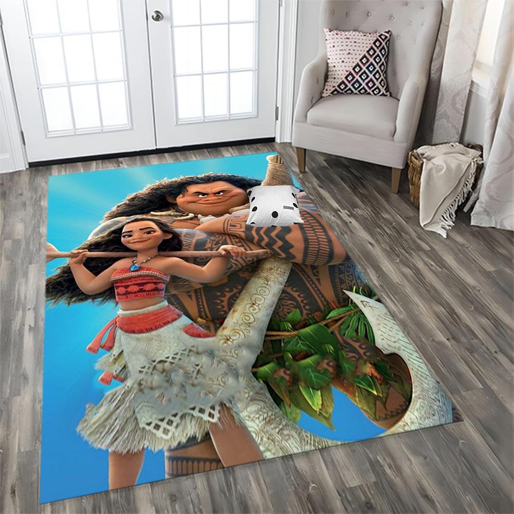 Moana's Adventure On The Waves rug for Living Room rug, Bedroom, Study Room, Hallway Decoration, Perfect for Home Decoration or Holiday Gifts