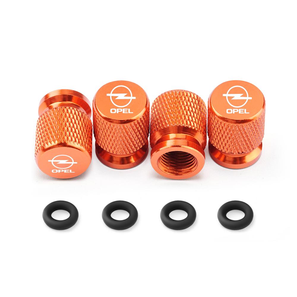 Car Wheel Tire Valve Caps Tyre Stem Covers Airdust Waterproof For Opel Insignia Astra H G J Antara Vectra Vivaro Corsa Zafira