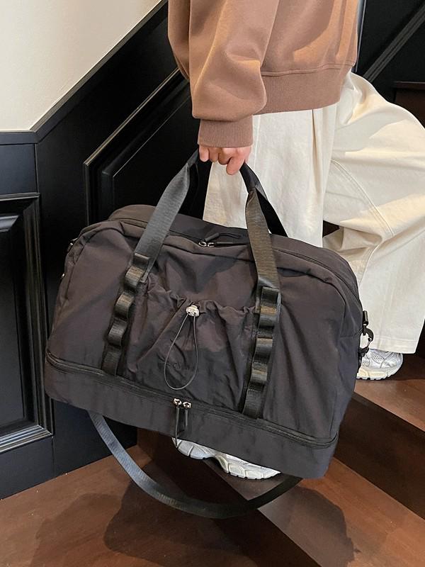 Women's Large Capacity Multifunctional Travel and Fitness Bag - Trendy, Dry/Wet Separation, Perfect for Yoga and Short Trips