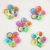 Spinner With Stressrelief Silicone Bubbles For Kids And Office Use Desk