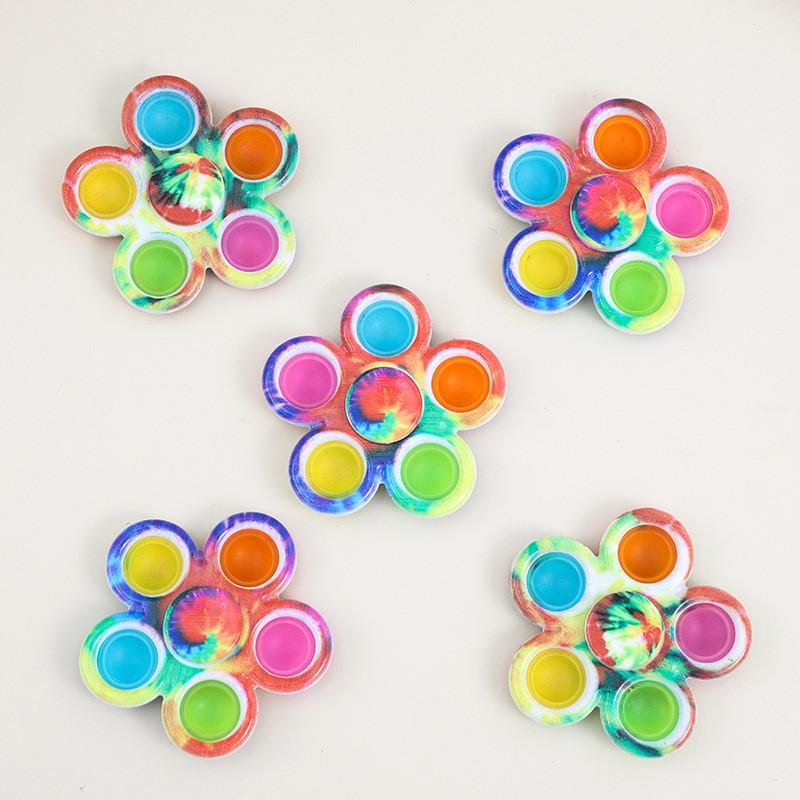 Spinner With Stressrelief Silicone Bubbles For Kids And Office Use Desk