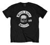 Unisex-Hemd Baumwolle Oversize Große Größe Black Label Society Totenkopf Mit Logo S-4xl Neu