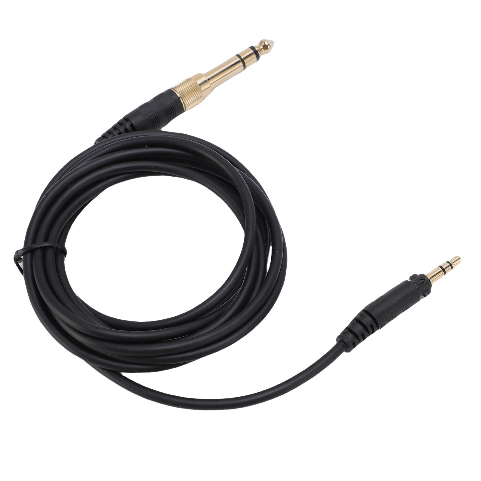 

Headphone Cable Fit for EAH DJ1200 Headset 3.5mm to 6.5mm Stereo Replacement Cord Line 2m