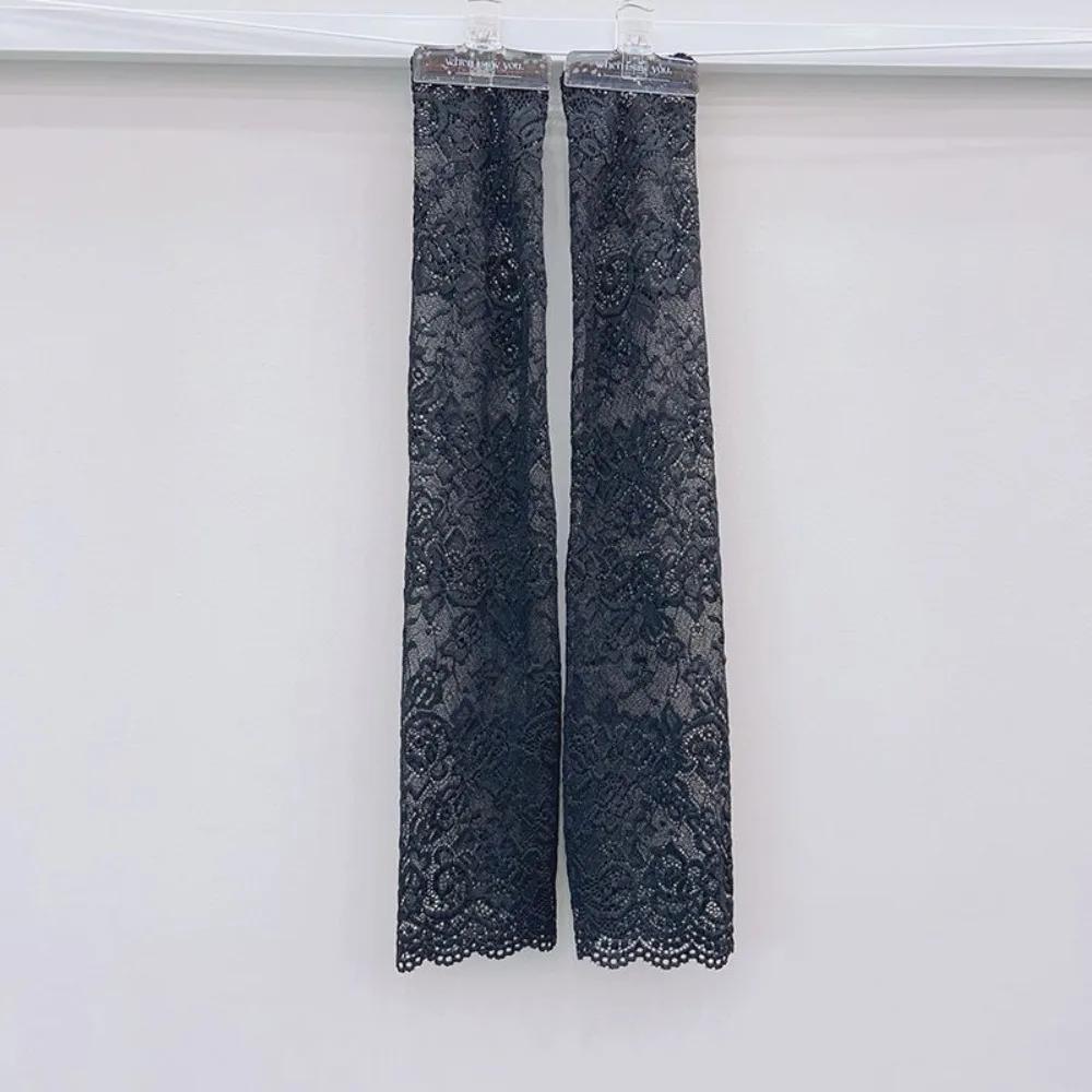 

Защита от солнца Анти-УФ Перчатки с длинным рукавом из ледяного шелка с кружевным дизайном УФ-изоляция Нарукавники для велоспорта и активного отдыха