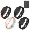Silicone Replacement Band Comfort Fit Skin Friendly Quick Change Water Resistant for Helio Watches Straps