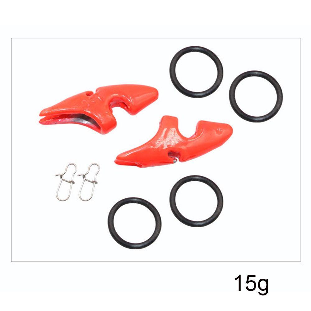Shrimp Prawn Octopus Bait Squid Jig Tip Wood Shrimp Weight Sinker Fishing Bait  Tackle Run Sinker
