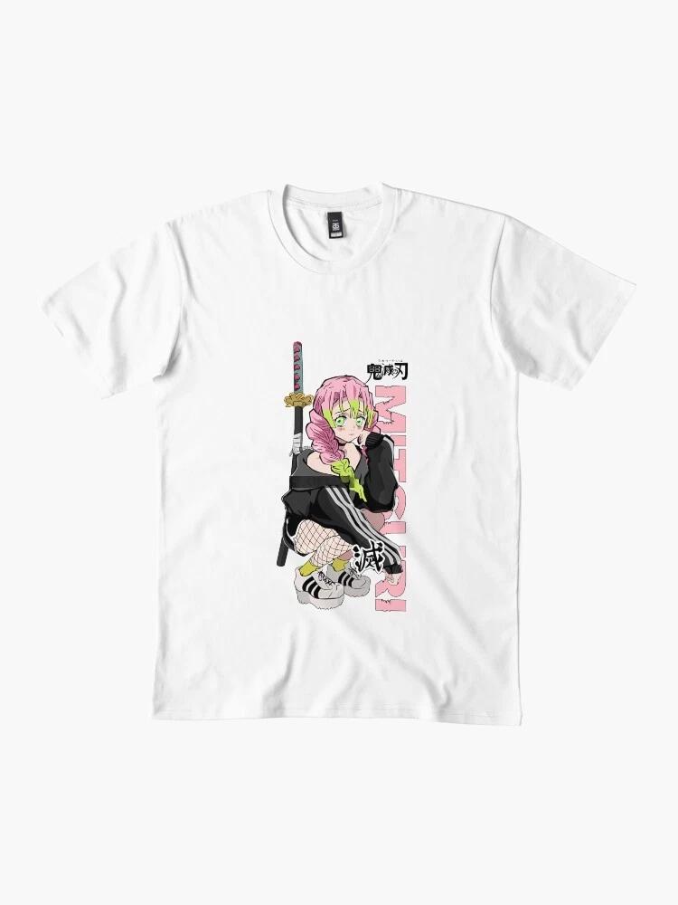 Anime Demon Slayer Mitsuri Kanroji Love Hashira Cute Basic Unisex T Shirt S