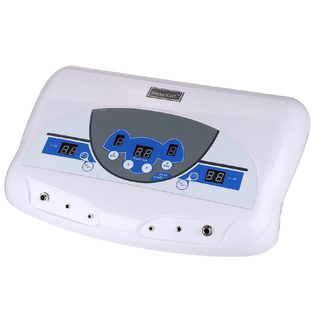 50W 220V Dual-user Ionic Detox Machine Foot Bath Spa Tool LCD W/ MP3 Music Cleanse Salon